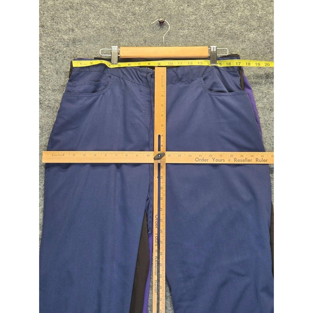 Grey's Anatomy By Barco Scrub Cargo Pants Womens L Lot 4 Multicolor Drawstring - Picture 13 of 15